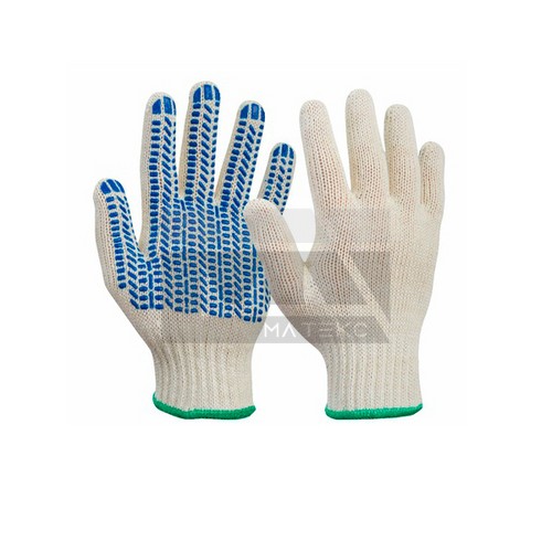 Перчатки из цветного нейлона с полиуретановым покрытием, садовые (микс)
